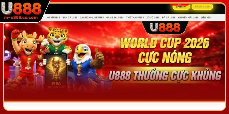 Giao diện độc tôn chỉ có tại sảnh chơi của U888VIP